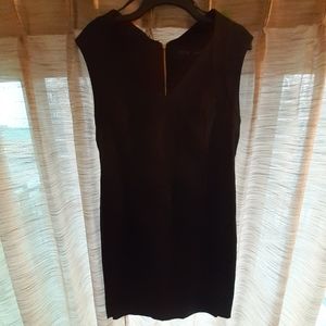 Zara Basic XL tank dress stiff thick fabric